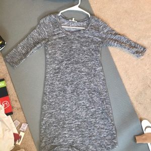 grey bodycon dress!